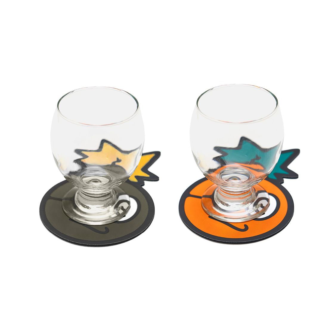 [SAMBYPEN X SAY TOUCHE] 코스터 세트([SAMBYPEN X SAY TOUCHE] ‘BOMB’ CoasterSet (2in1))