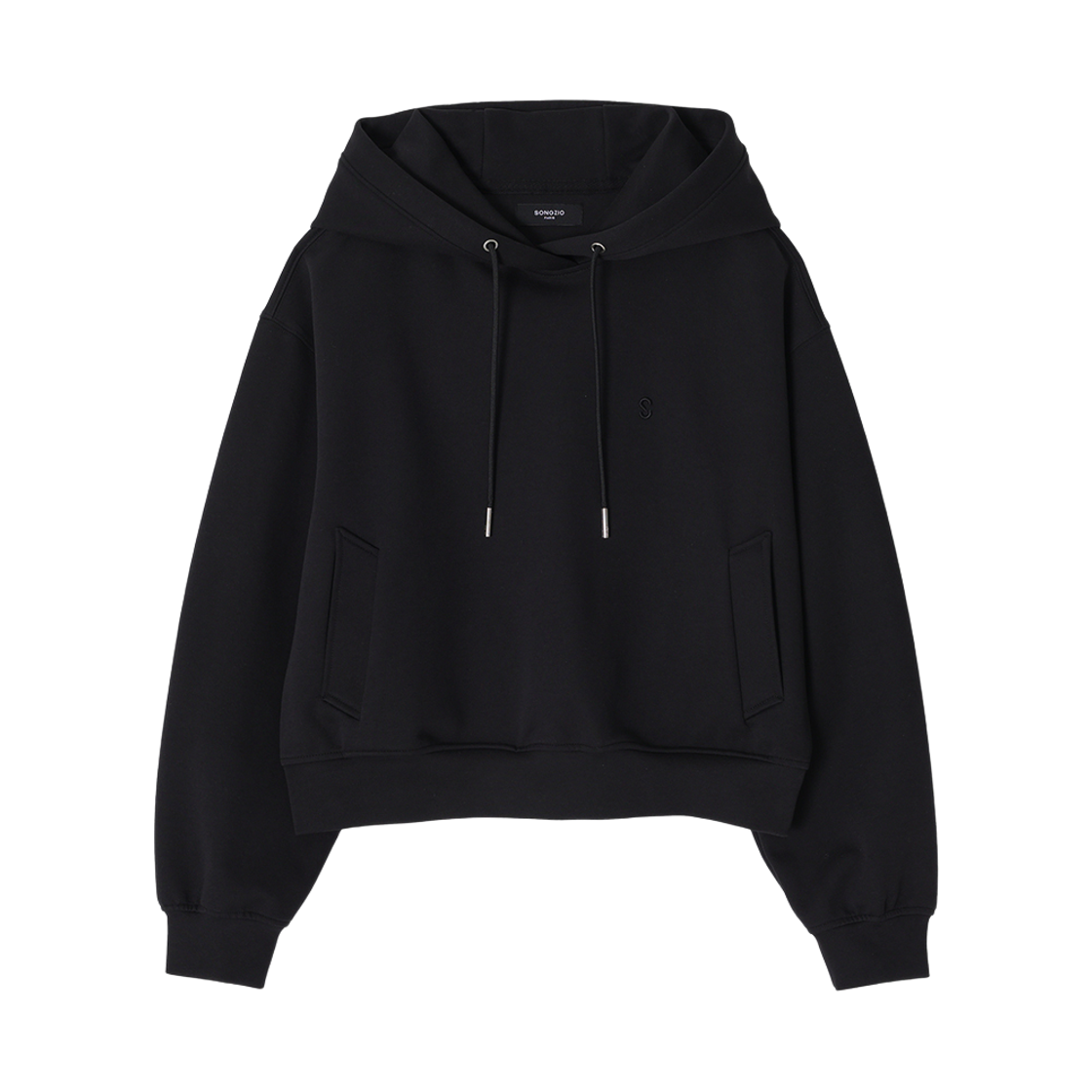 WH2TS313BK (W) SONGZIO Origin Paris Crop Hood Black