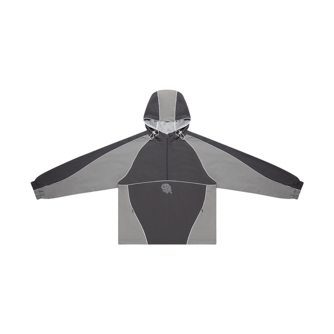 머트라 나일론 트랙 자켓 그레이 그레이(Mertra Nylon Track Jacket Grey Grey) - 1