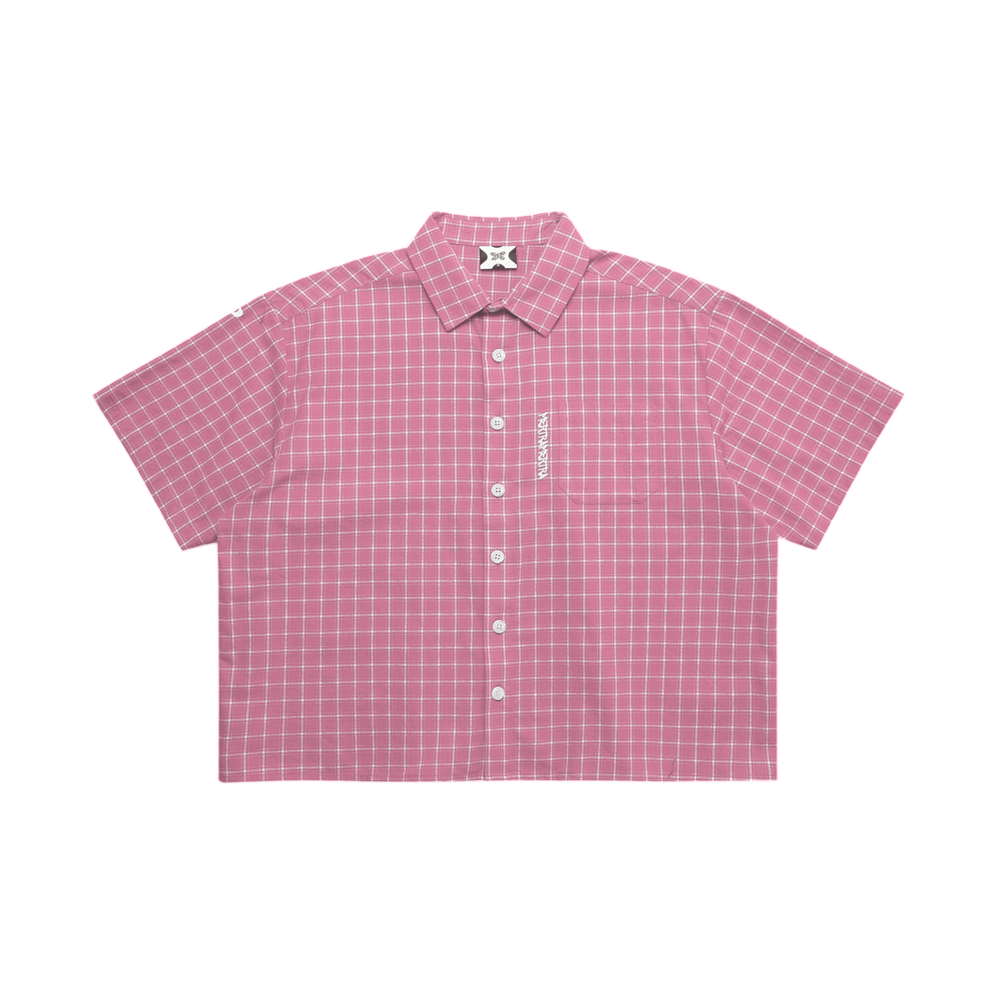 머트라 플래드 셔츠 핑크(Mertra Plaid Shirt Pink)