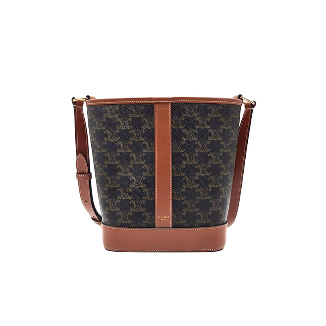 ITUSTTJUI3KS Celine Triumph Small Bucket Bag L339974