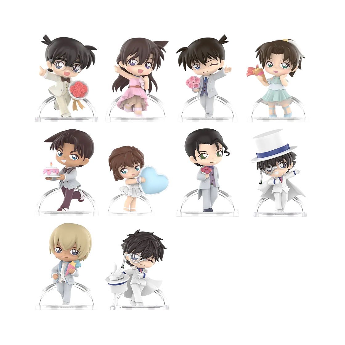 팝마트 명탐정 코난 애니버서리 스페셜 시리즈 미개봉 랜덤박스 (9개입)(Pop Mart Detective Conan Anniversary Celebration Series Sealed Case (9 Blind Boxes)) - 2