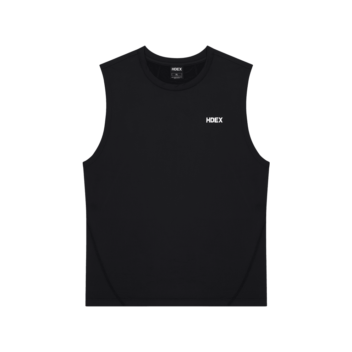 에이치덱스 액티브 매치스 레귤러핏 슬리브리스 블랙(HDEX Active Matches Regular Fit Sleeveless Black)