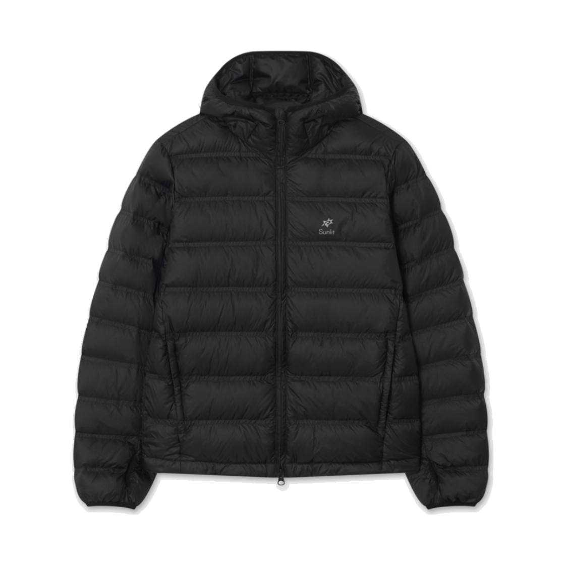 SSSOU2502 SUNLIT Fingerhole Duck Down Padding Black