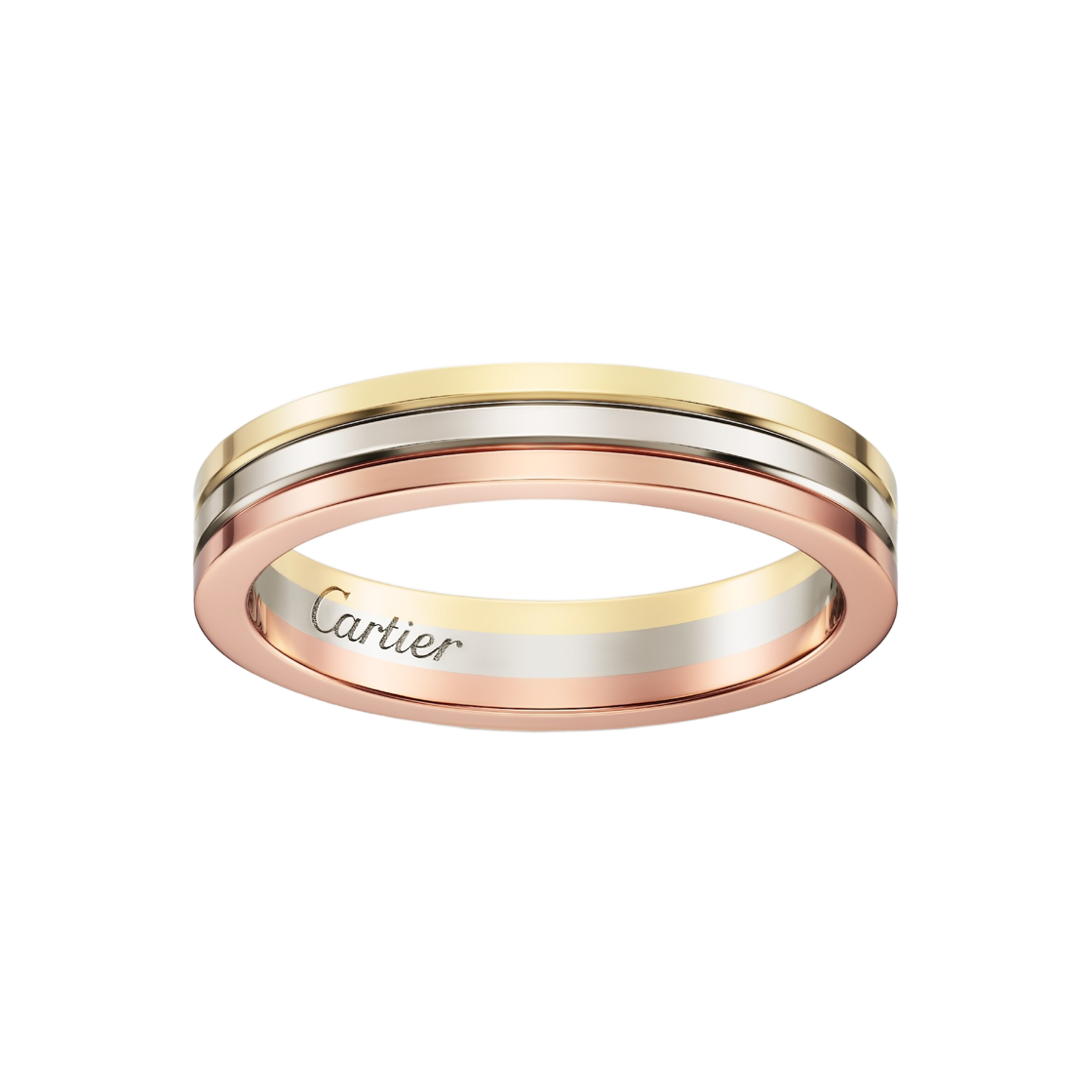까르띠에 방돔 루이 까르띠에 웨딩 밴드 핑크 골드 화이트 골드 옐로우 골드(Cartier Vendome Louis Cartier Wedding Band Pink Gold White Gold Yellow Gold)