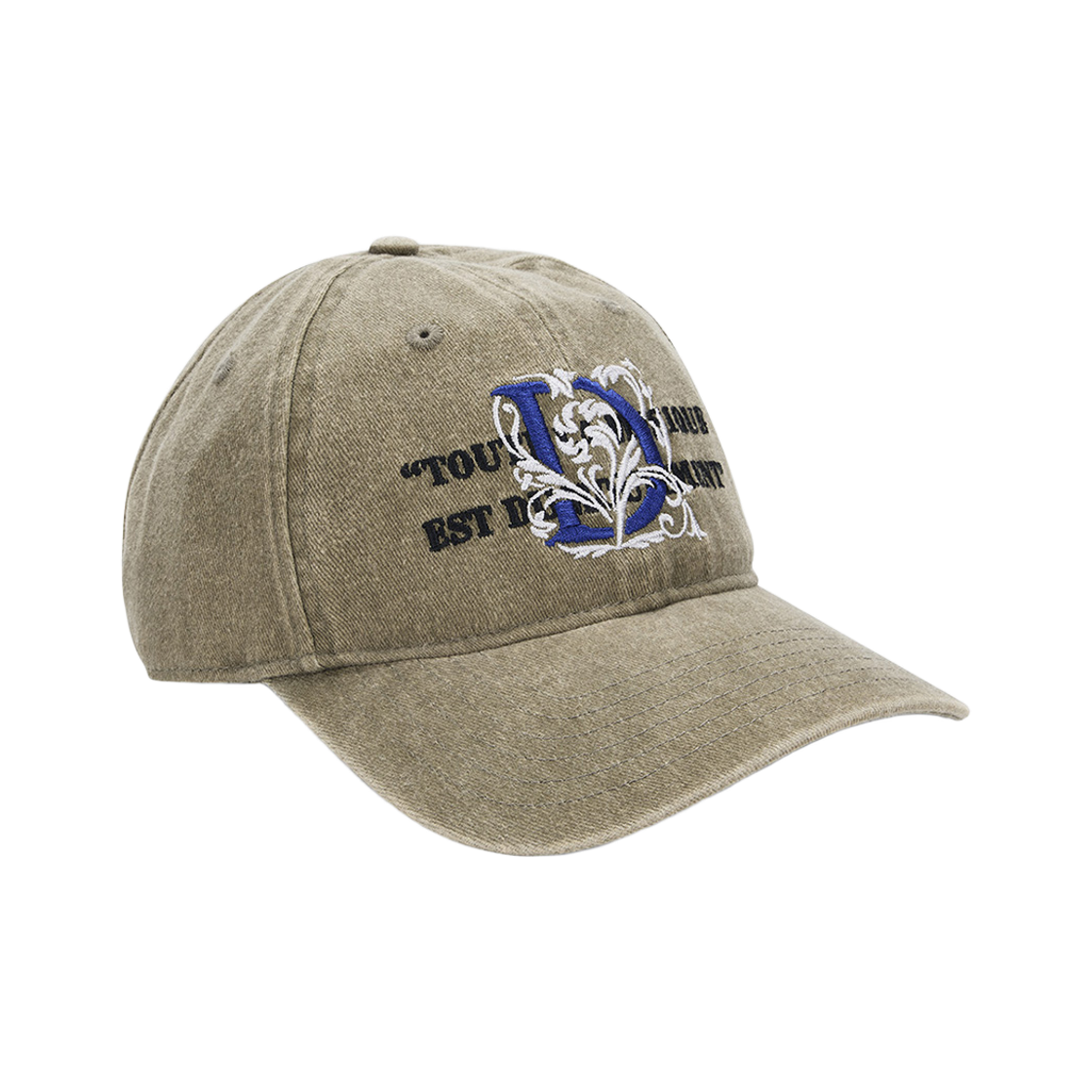 D261UHA724055 [6% 적립] Deus Ex Machina Decorative Cap Khaki