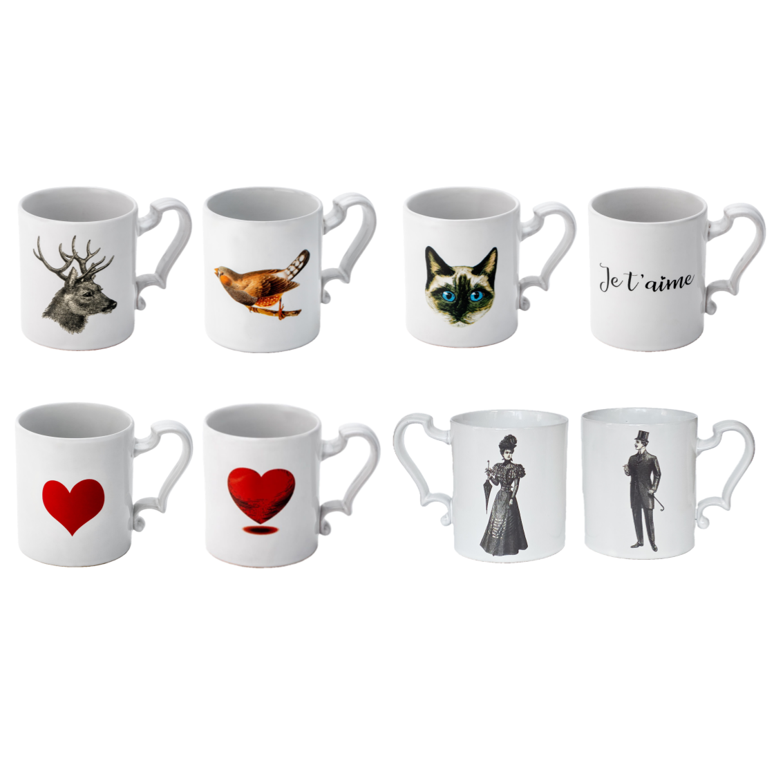 [3% 적립] 정희진도자기 바로크머그컵 버전2 다크그레이([3% 적립] Jungheejin creamic Baroque Mug ver.2 Dark grayish white)