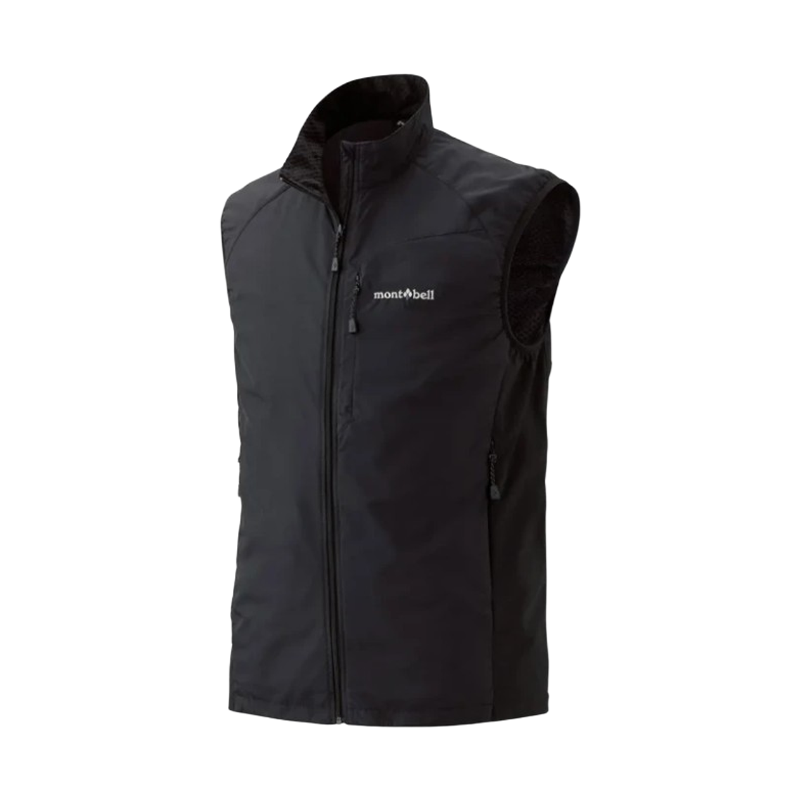 2306153 Montbell Light Shell Vest Black