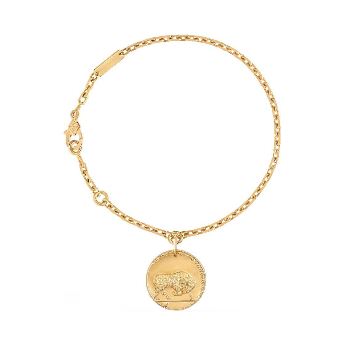 반 클리프 & 아펠 조디악 브레이슬릿 양자리 에리즈 18K 옐로우 골드(Van Cleef & Arpels Zodiaque Bracelet Arietis Aries 18K Yellow Gold)