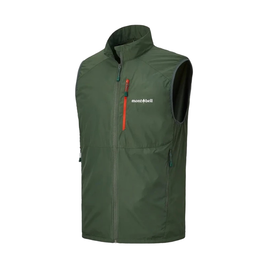 1103326 Montbell Wind Blast Vest Dark Green