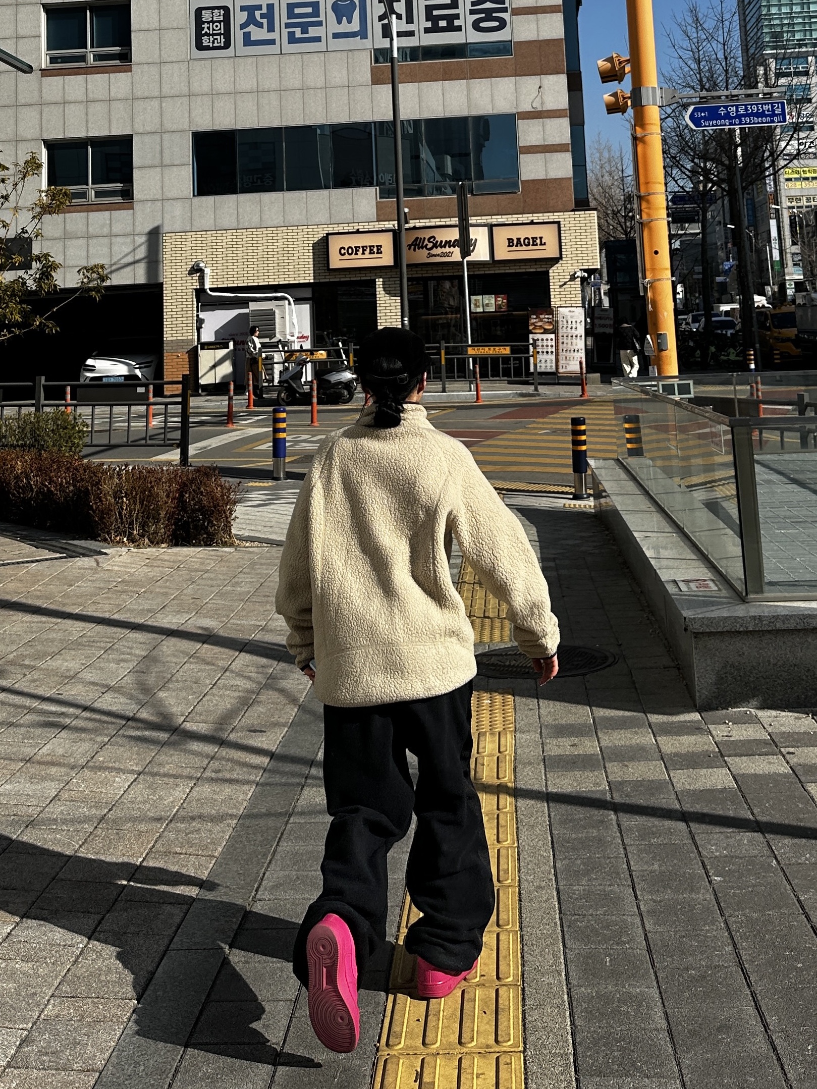 Patagonia Retro Pile Fleece Jacket Pelican W Smolder Blue, (W) Nike Air Force 1 '07 Fireberry Fierce Pink 착용 스타일 - 1