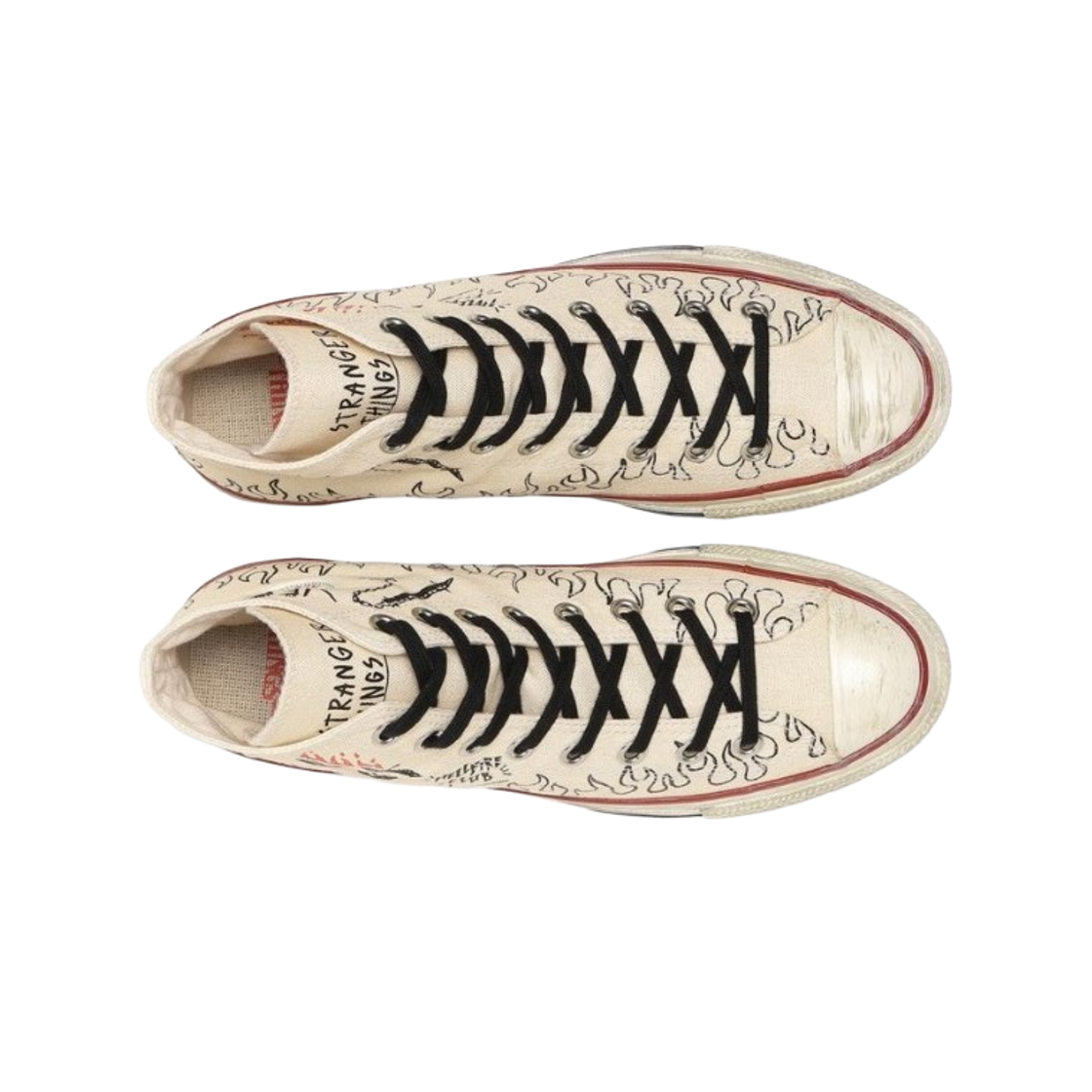 컨버스 x 기묘한 이야기 척 테일러 올스타 에이지드 87 HC 하이 내츄럴(Converse x Stranger Things Chuck Taylor All Star Aged 87 HC Hi Natural) - 2
