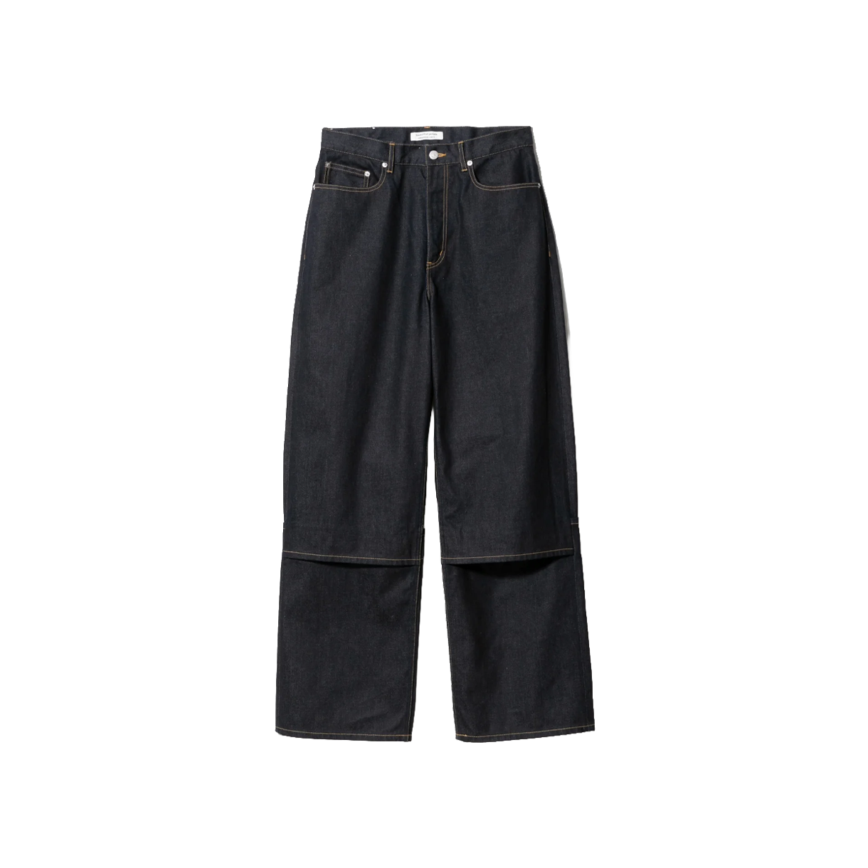 뷰티풀 피플 우먼 셀비지 데님 플립 헴 팬츠 인디고  - 25FW(Beautiful People Women Selvedge Denim Flip Hem Pants Indigo - 25FW)