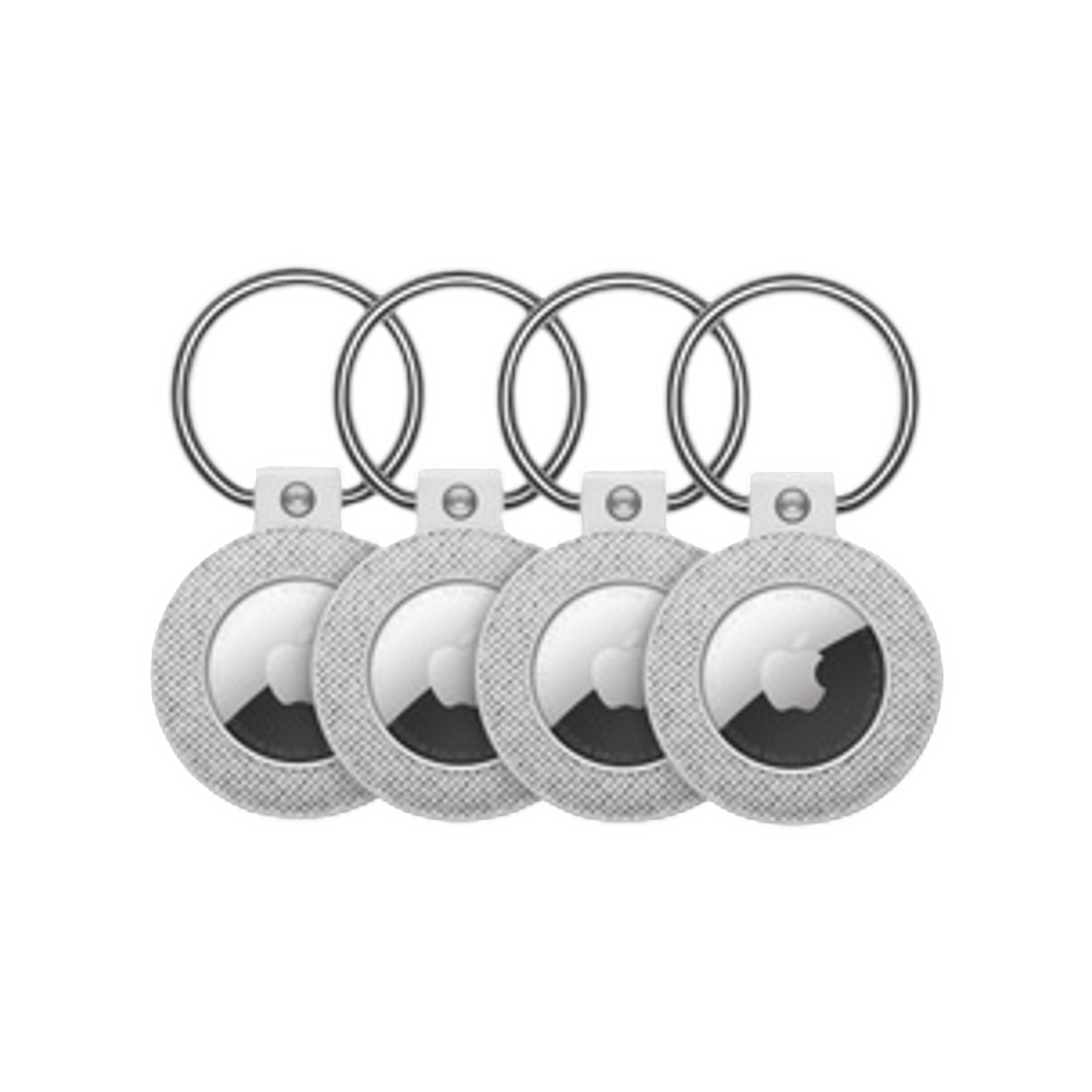 애플 모피 니트 퍽 에어태그 4개 팩 그레이(Apple Mophie Knit Puck AirTag 4 Pack Gray) - 1