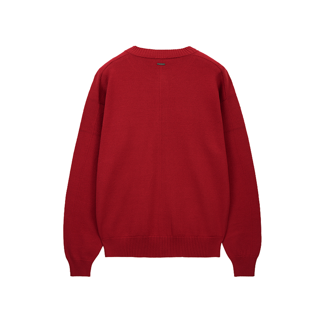 지오송지오 셈블런스 홀가먼트 카라리스 가디건 레드 ZI2KT802RD(ZIOSONGZIO SEMBLANCE Wholegarment Collarless Cardigan Red) - 2