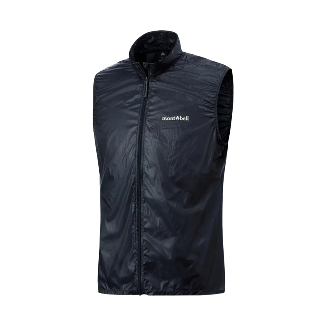 2303138 Montbell Ex Light Wind Vest Graphite Blue
