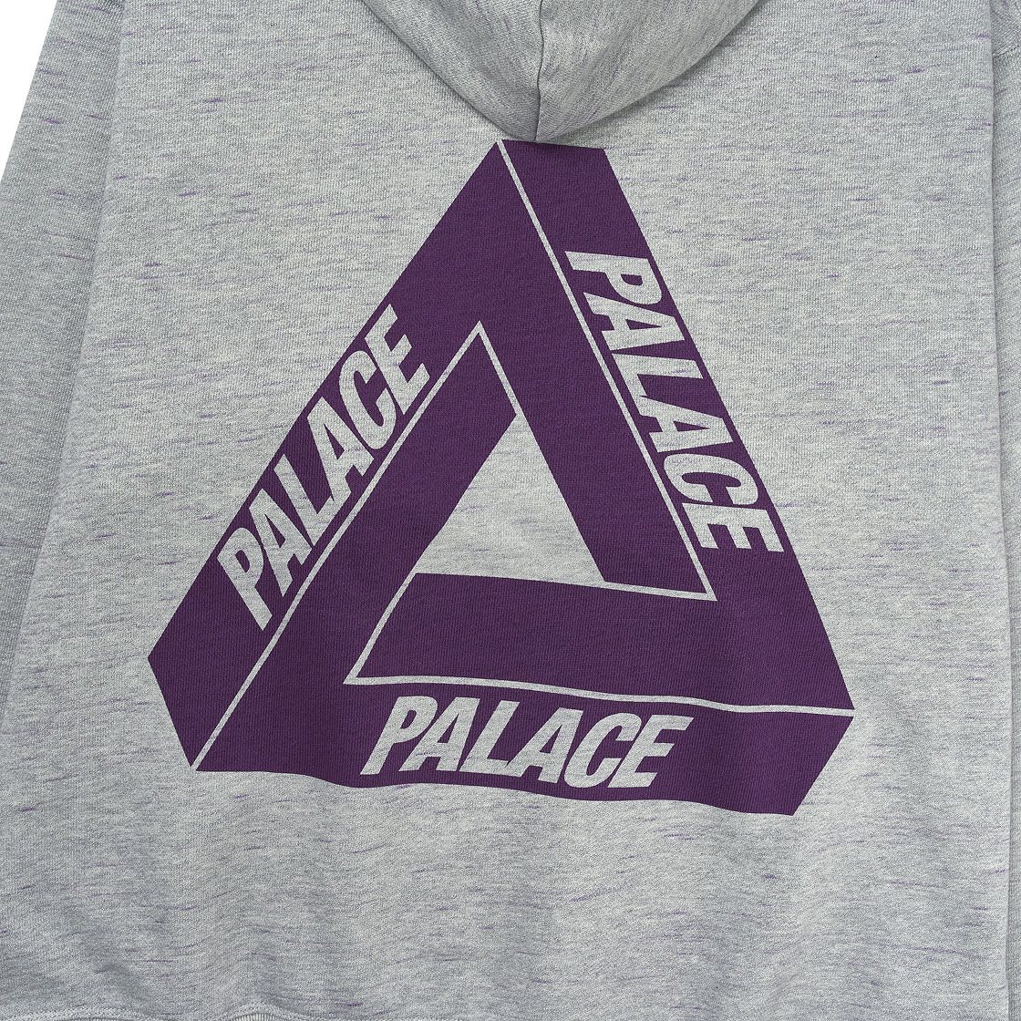 팔라스 x 노스페이스 퍼플라벨 필드 그래픽 후드 믹스 그레이 - 25FW(Palace x The North Face Purple Label Field Graphic Hood Mix Gray - 25FW) - 4