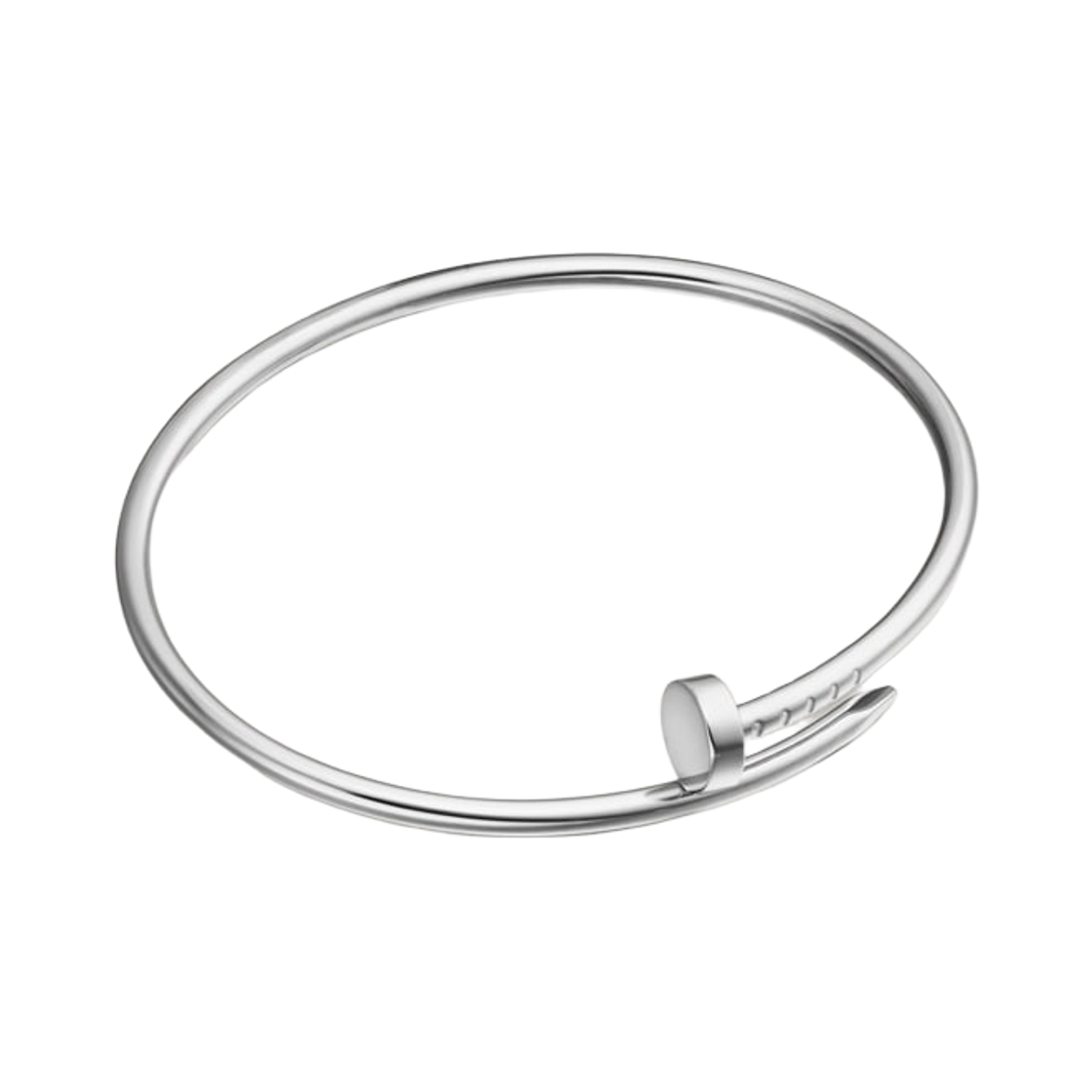 까르띠에 저스트 앵 끌루 브레이슬릿 스몰 화이트 골드(Cartier Juste un Clou Bracelet Small White Gold)