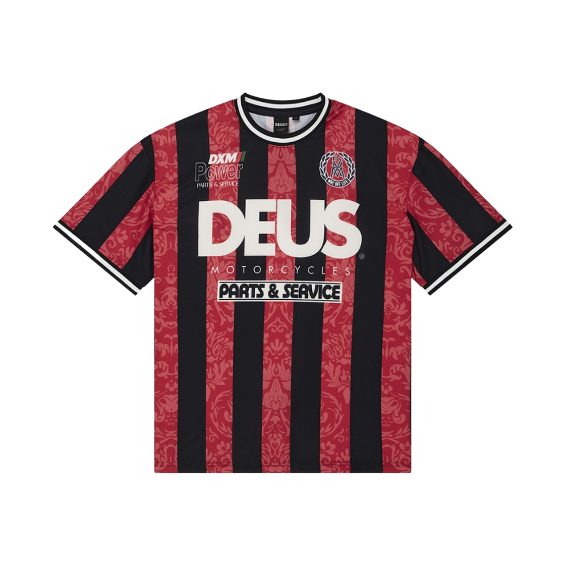 D261UTS383020 [6% 적립] Deus Ex Machina Nouveau Moto Tee Red