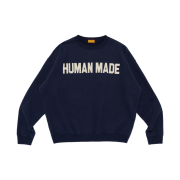 Human Made Wide Sweatshirt Navy