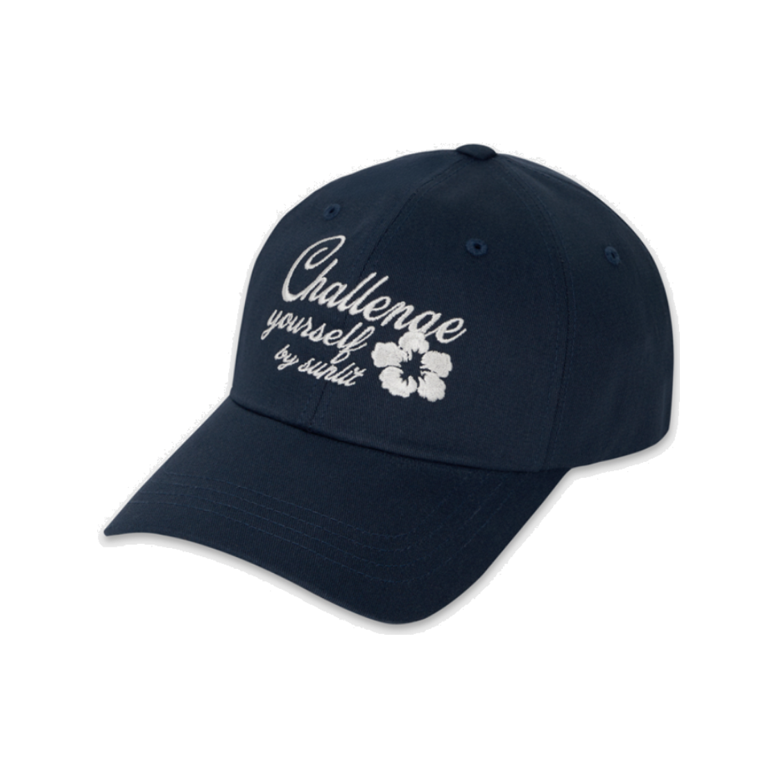 SSSCA2504 SUNLIT Challenge Logo Ball Cap Navy