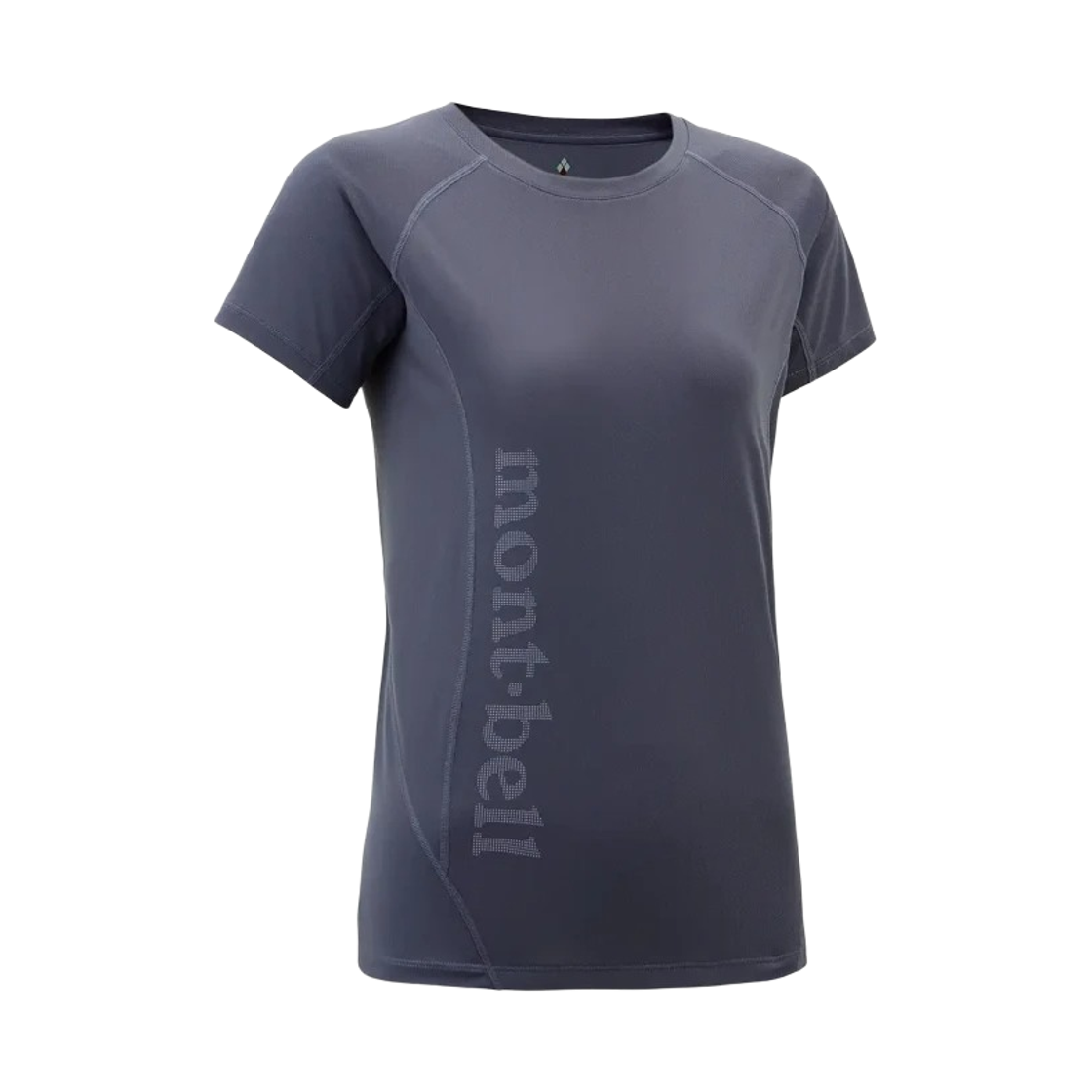 1114449 (W) Montbell Cool Light T-Shirt Graphite Blue