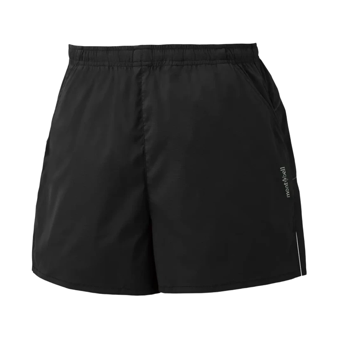 1105717 (W) Montbell Light Cross Runner Shorts Black