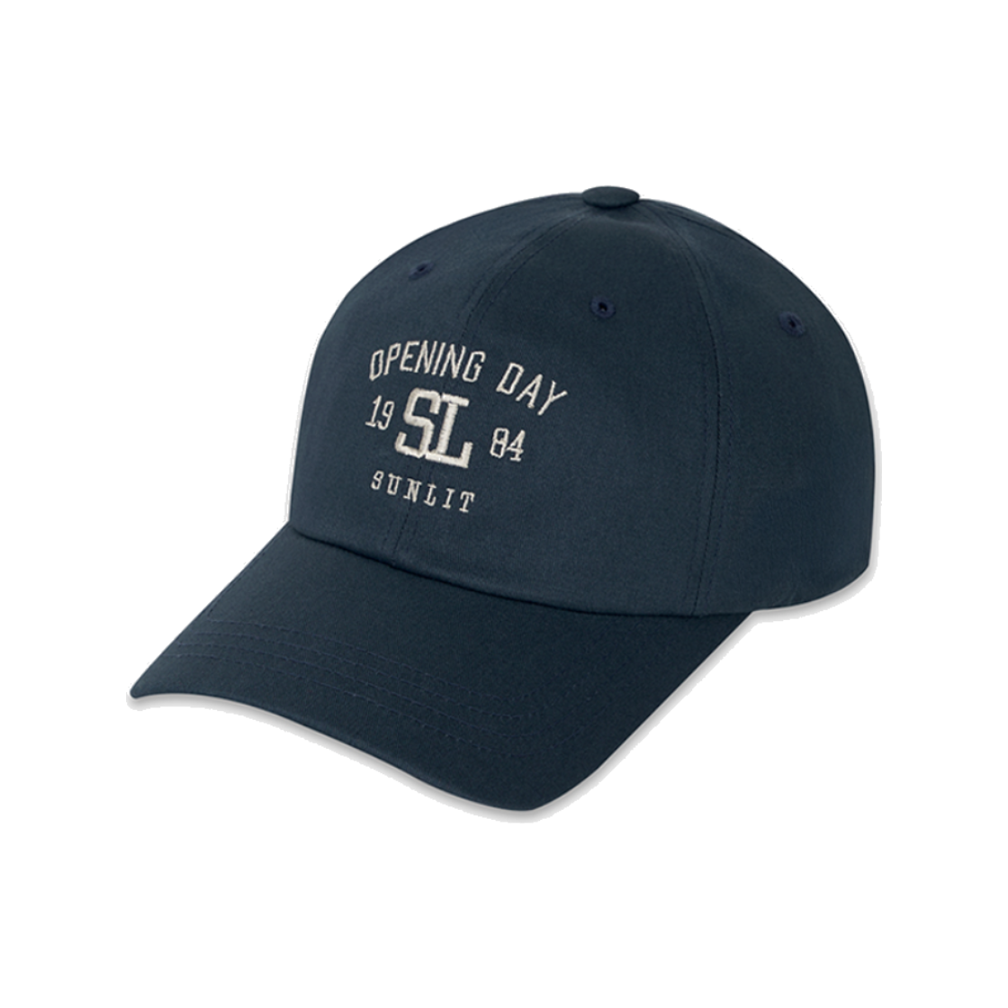 SSSCA2501 SUNLIT Symbol Logo Ball Cap Navy