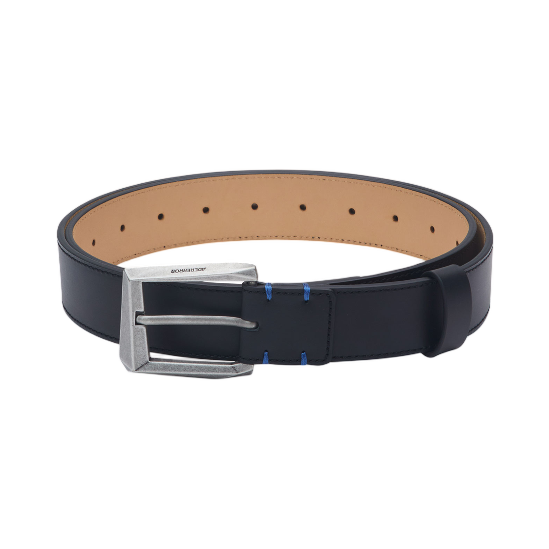 BN01SSAC0502BK Ader Error Dresto Buckle Belt Noir