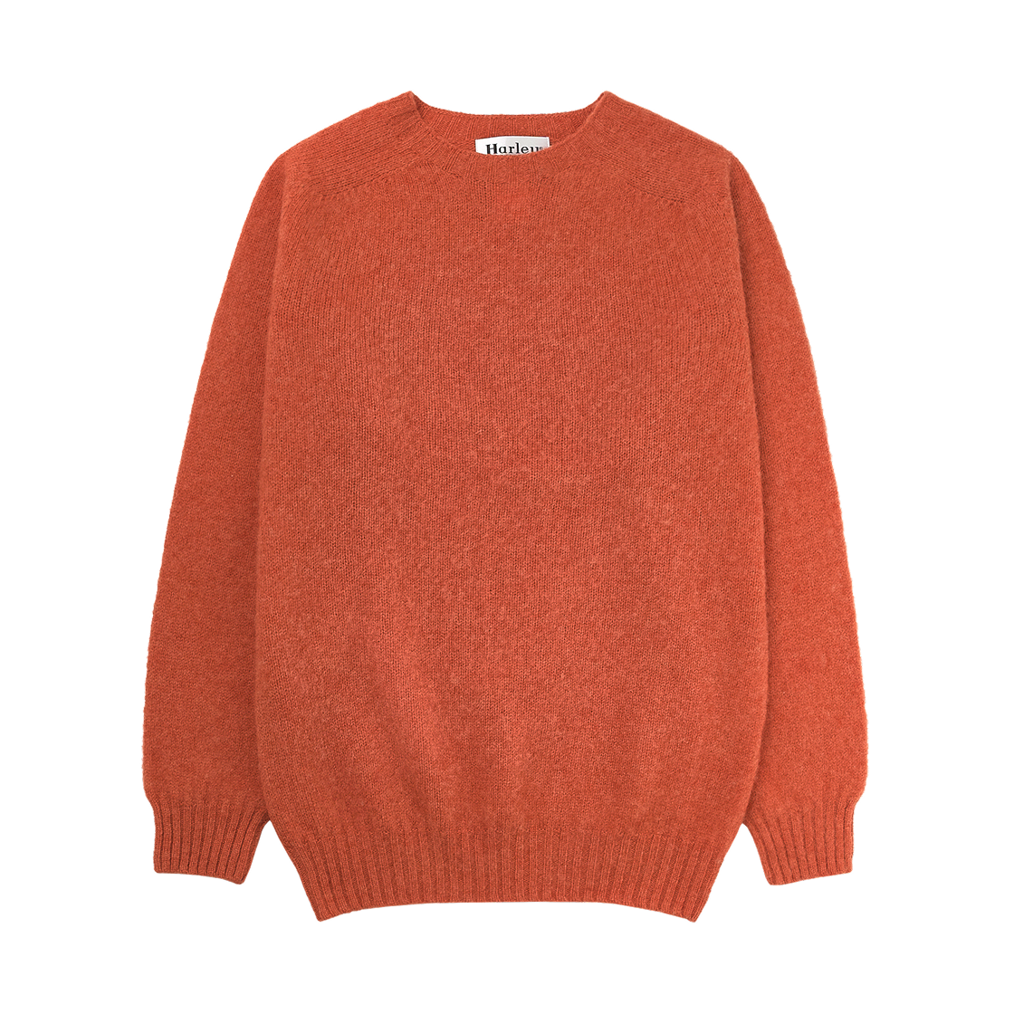M3834/7 Harley of scotland Shaggy Dog Knitwear Orange Peel