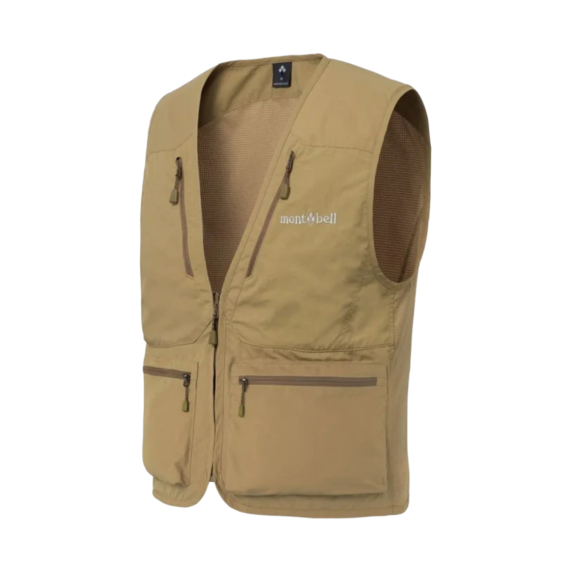1103333 Montbell Nature Guide Light Vest Tan