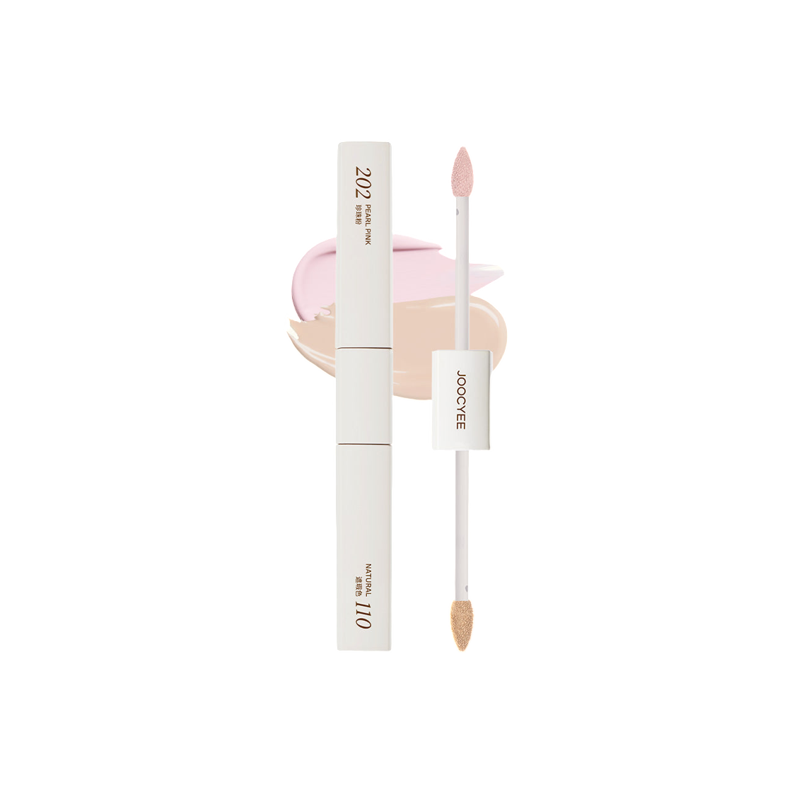 주씨 에어리 웨어 더블 사이디드 컨실러 01 브라이트닝 컨실러(Joocyee Airy Wear Double Sided Concealer 01 Brightening Concealer) - 1