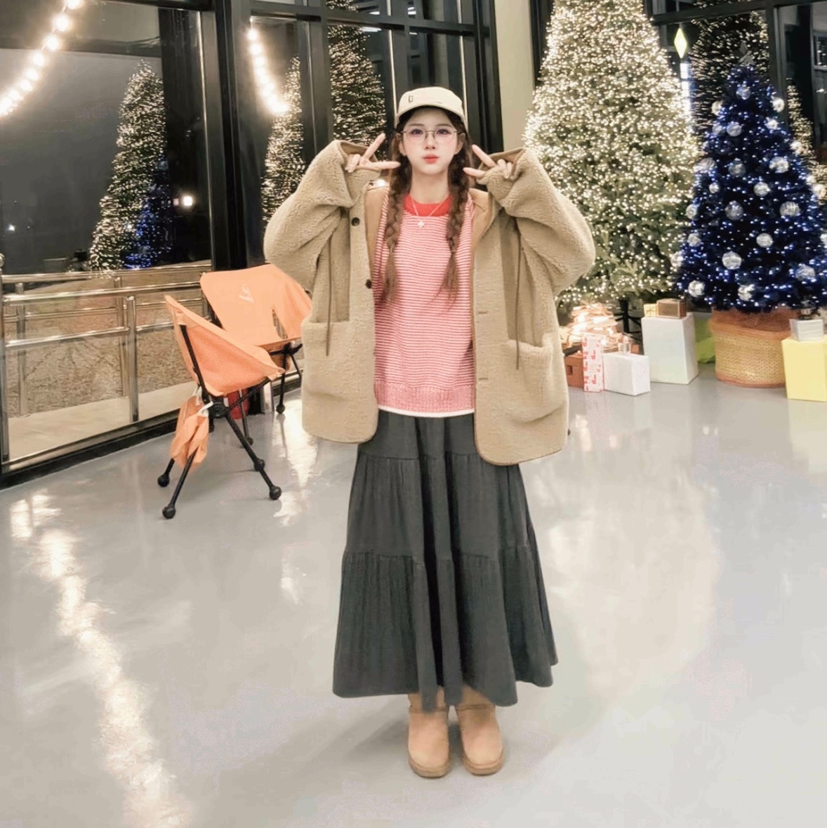 General Idea Unisex New York Retro Ball Cap Green, (W) Miu Miu Regard Sunglasses Blue Lenses Honey Tortoiseshell Acetate Standard fit 착용 스타일 - 1