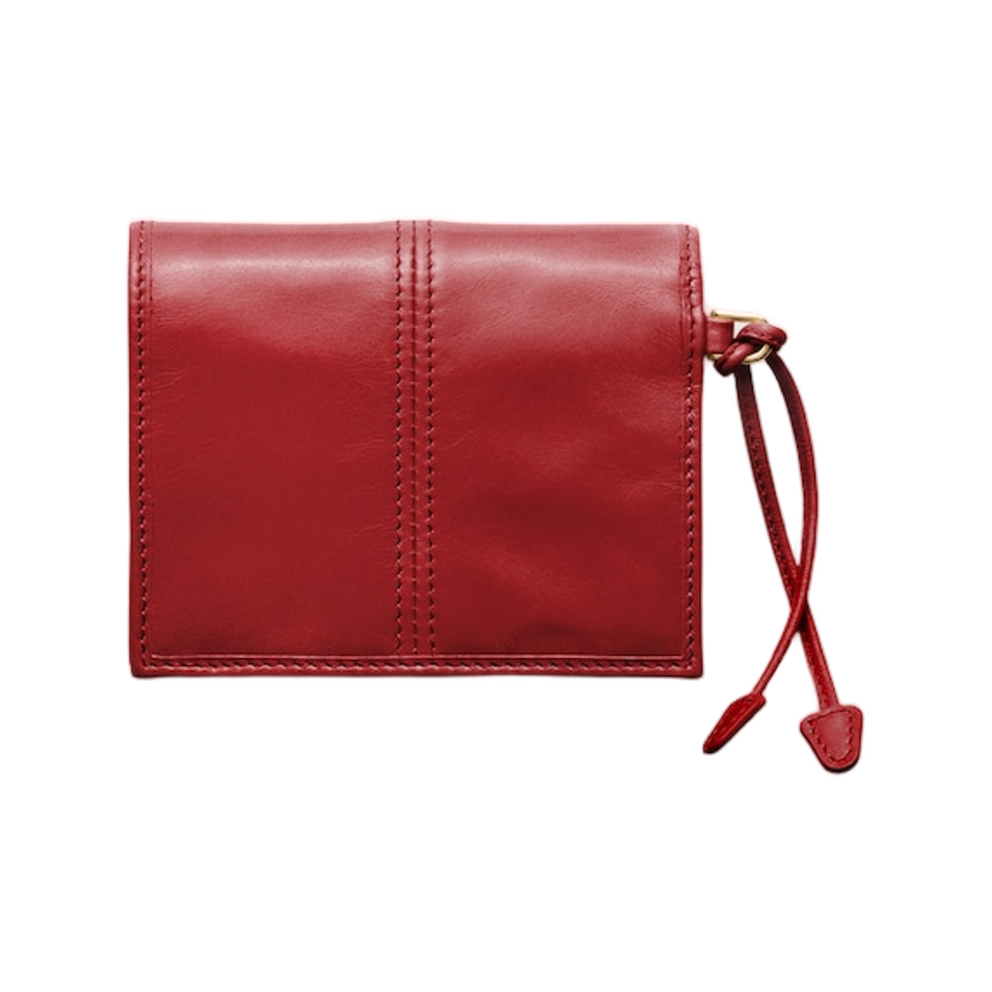 프라다 스몰 레더 월렛 레드(Prada Small Leather Wallet Red) - 2