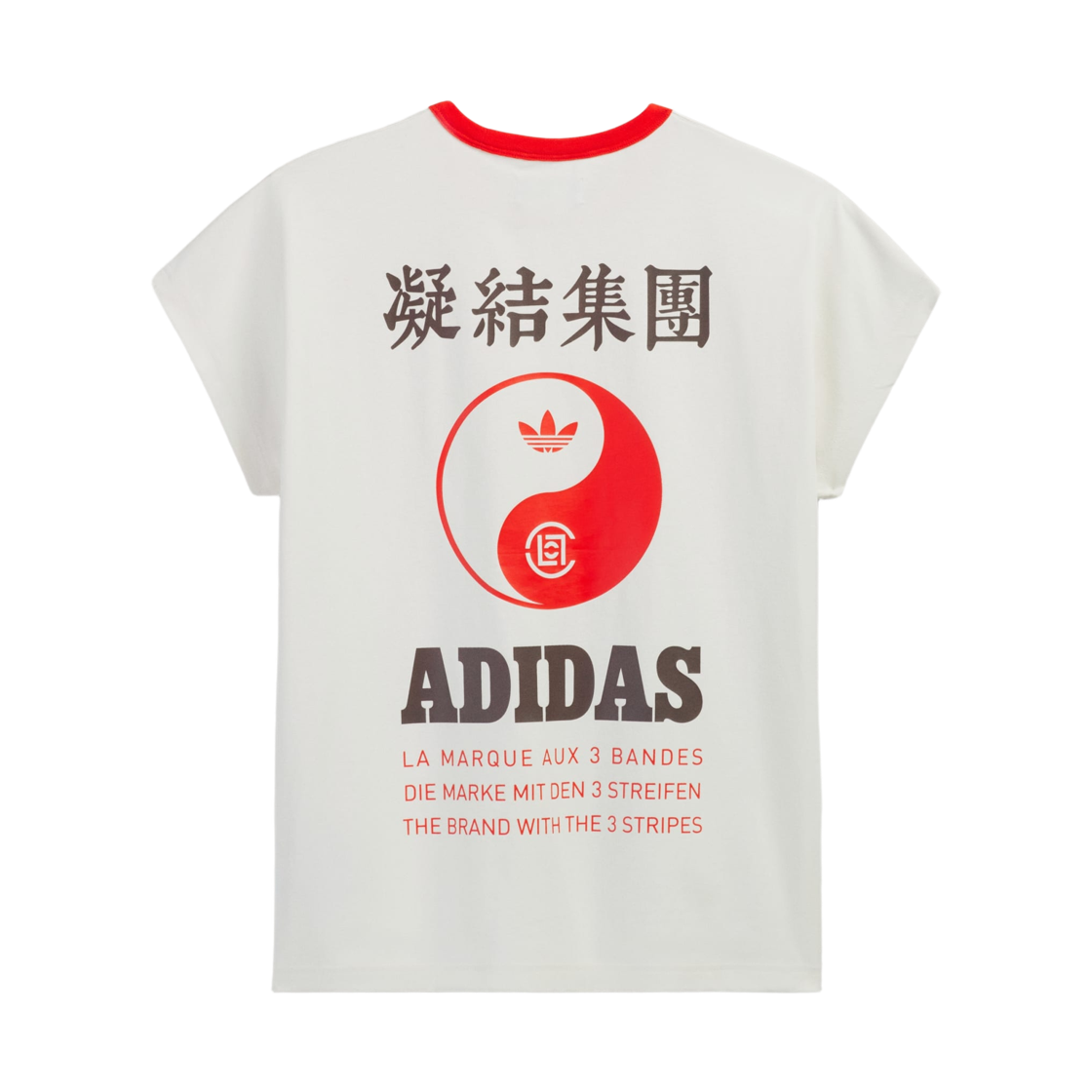 KD4026 Adidas x Edison Chen Clot Dolman T-Shirt Wonder White - KR Sizing