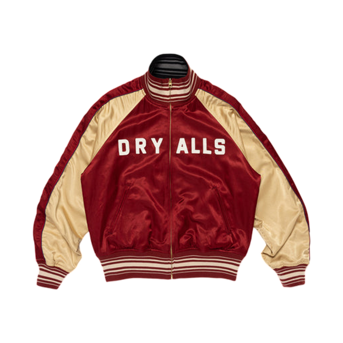 휴먼 메이드 리버시블 사틴 자켓 버건디