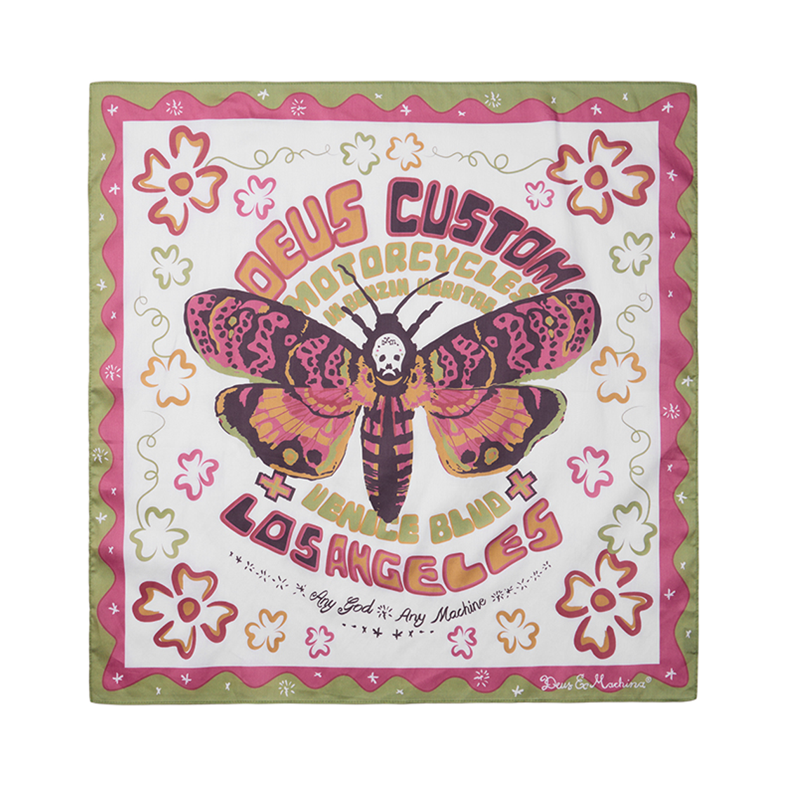 D261UAC215020 [6% 적립] Deus Ex Machina Power Bandana Red