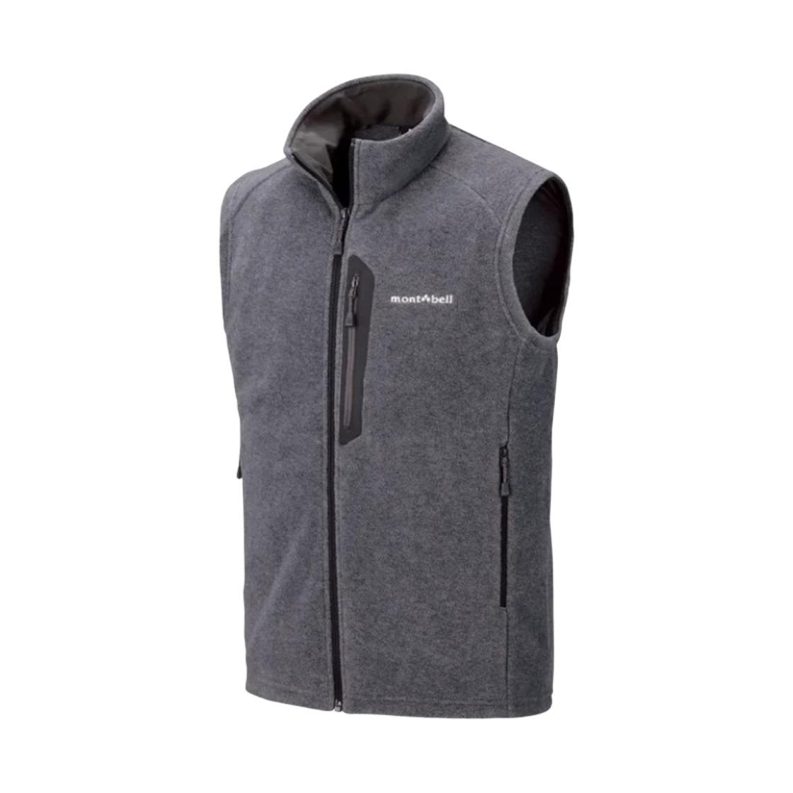 2306175 Montbell Climaplus200 Vest Heather Charcoal
