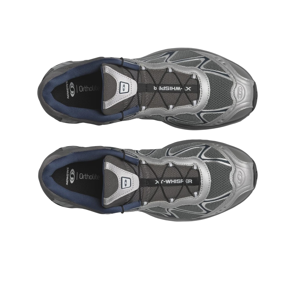 살로몬 어드밴스드 XT-위스퍼 캐슬락 풋웨어 실버(Salomon Advanced XT-Whisper Castlerock Footwear Silver) - 2