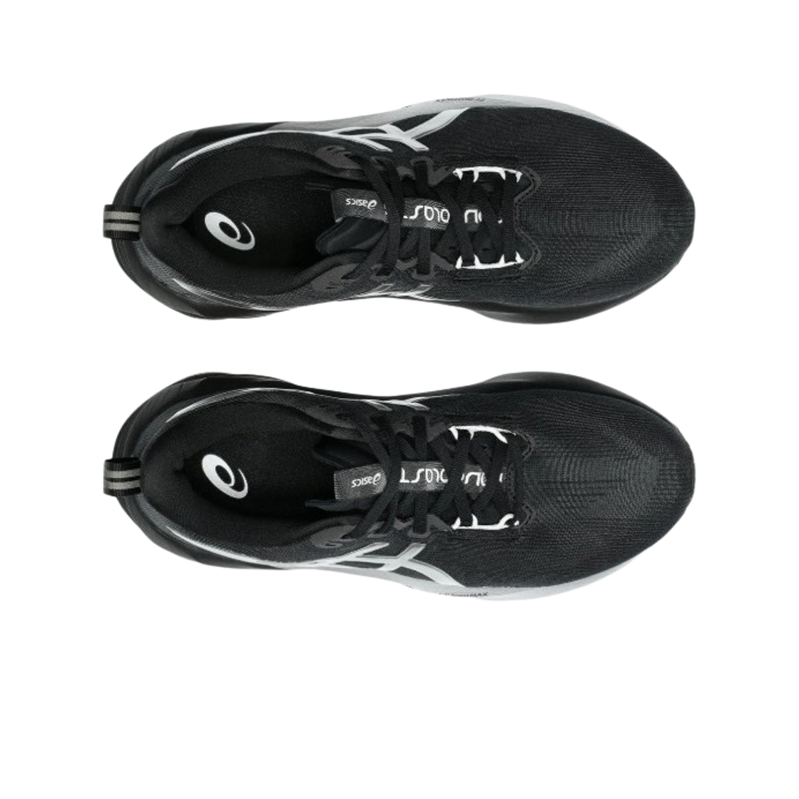 (W) 아식스 노바블라스트 5 플래티넘 블랙((W) Asics Novablast 5 Platinum Black) - 2