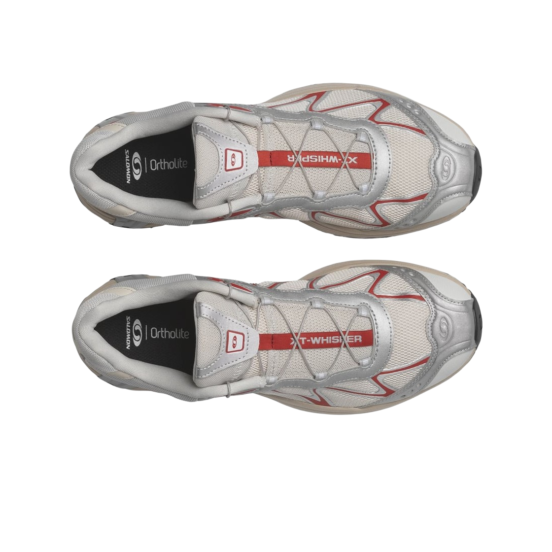 살로몬 어드밴스드 XT-위스퍼 아몬드 밀크 풋웨어 실버(Salomon Advanced XT-Whisper Almond Milk Footwear Silver) - 2