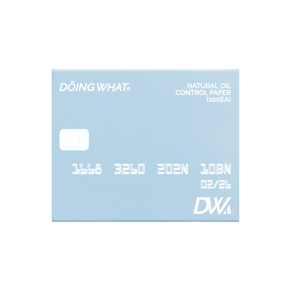 두잉왓 내추럴 오일 컨트롤 페이퍼(DOINGWHAT NATURAL OIL CONTROL PAPER)