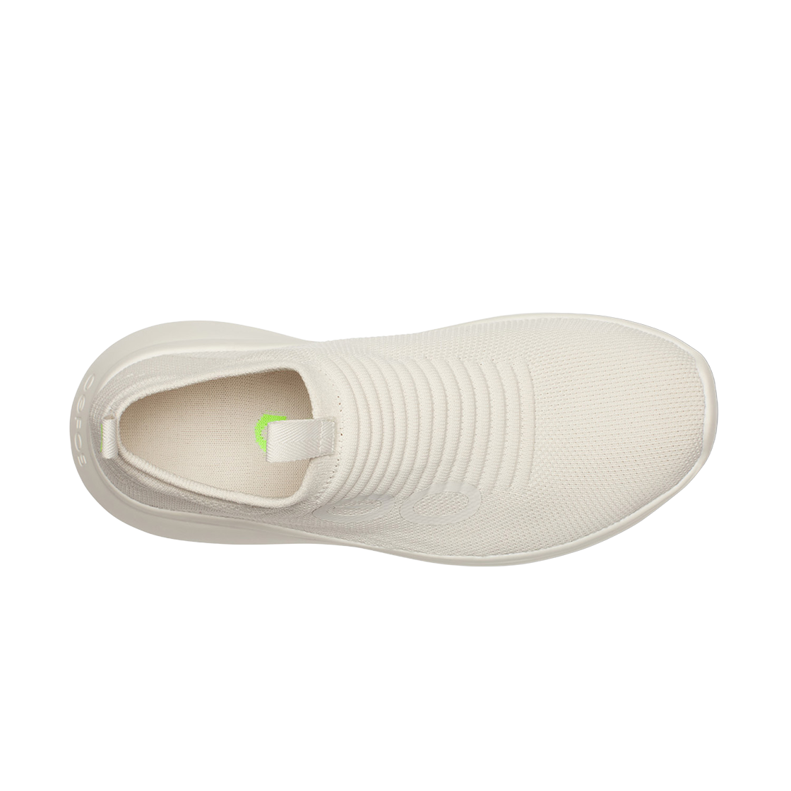 우포스 Oomy Zen 아이보리 여성 운동화(OOFOS Oomy Zen Ivory Women Sneakers) - 5
