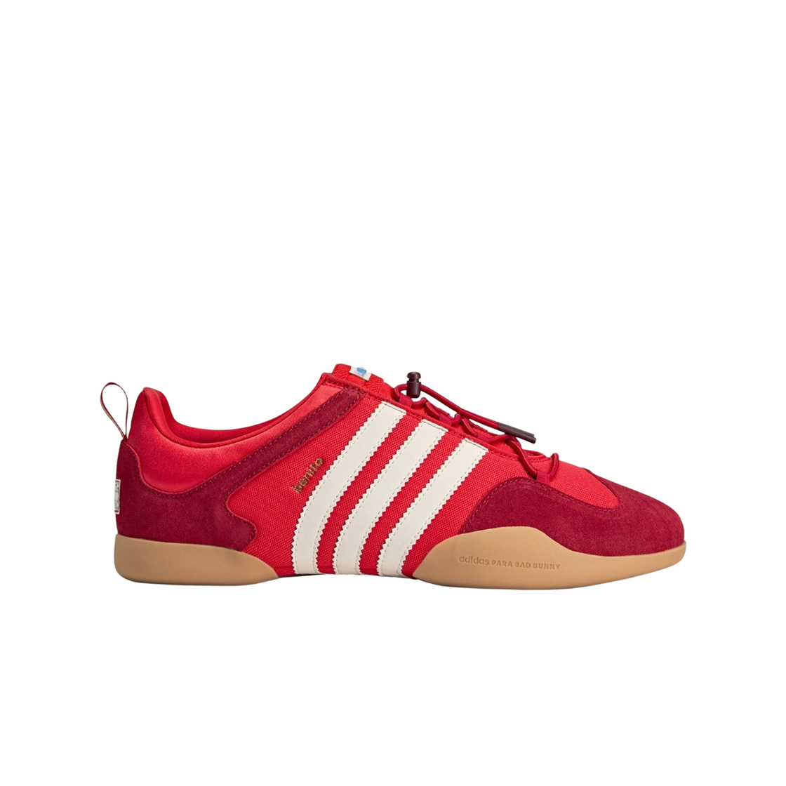 아디다스 x 배드 버니 발레리나 비비드 레드 클라우드 화이트(Adidas x Bad Bunny Ballerina Vivid Red Cloud White)