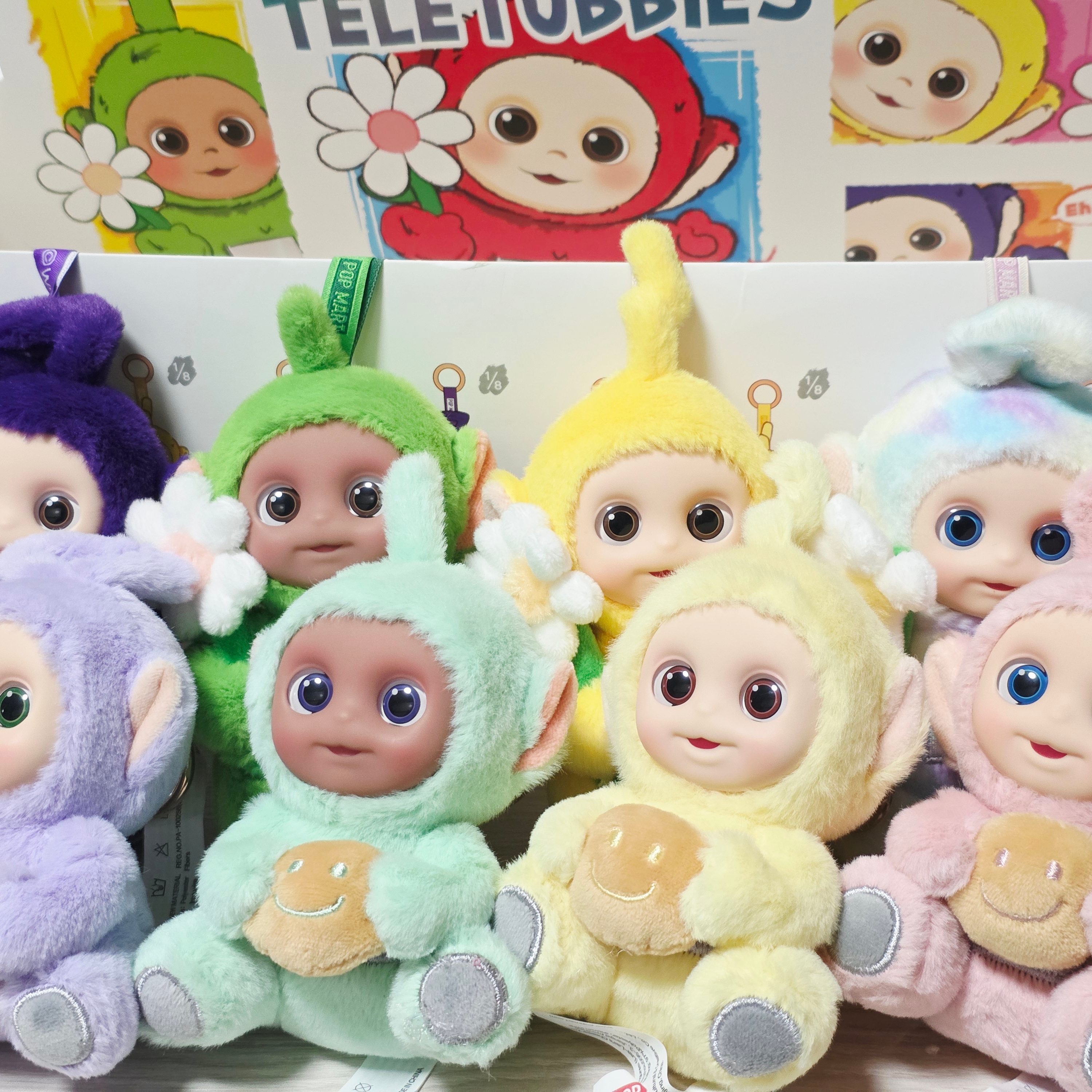 Pop Mart Teletubbies Say Hello Series Figures Sealed Case (8 Blind Boxes) 착용 스타일 - 1