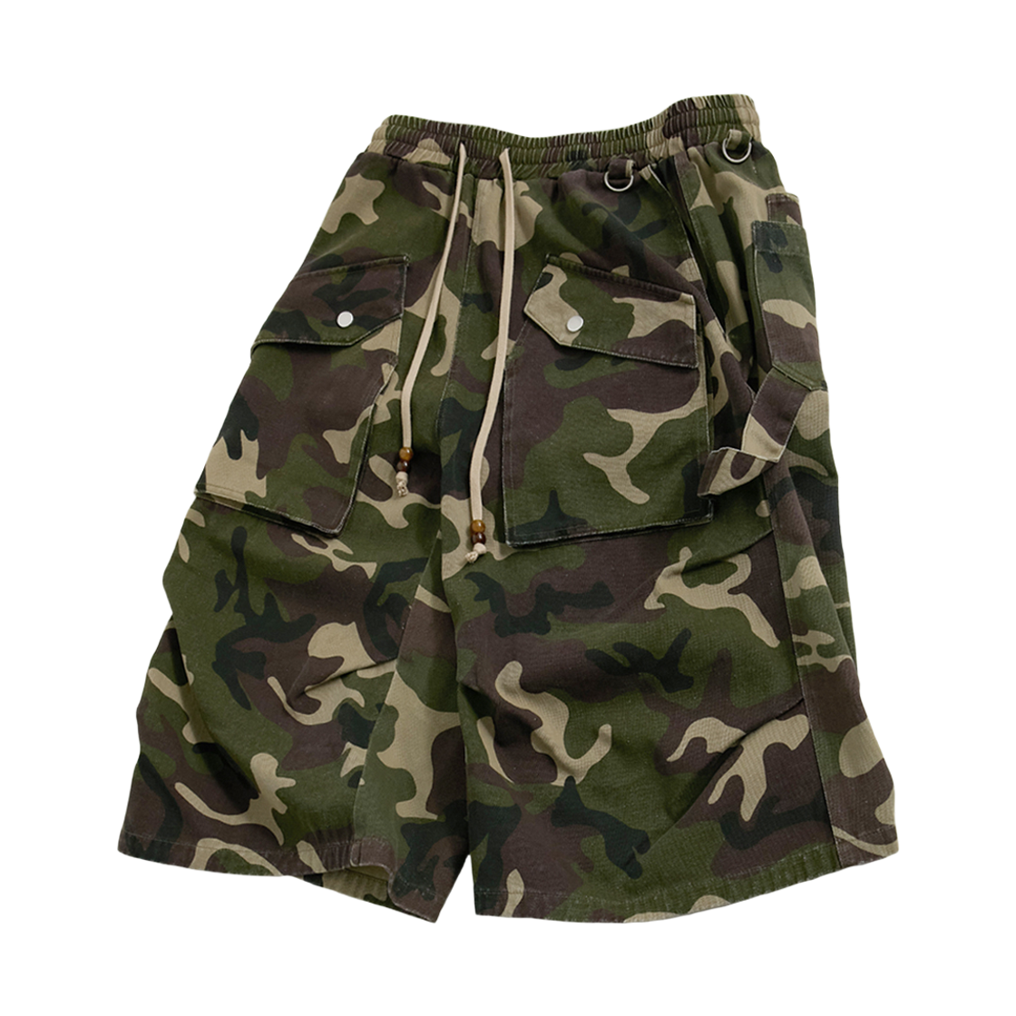 [KREAM 단독] 플레이버리즘 빈티지 워시드 버뮤다 팬츠 워시드 카모([KREAM 단독] Flavorism VTG Washed Bermuda Pants Washed Camo)