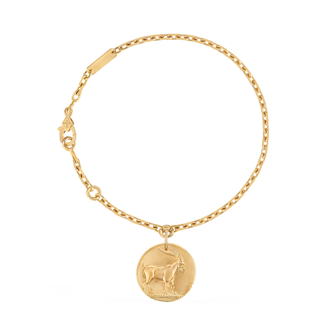 반 클리프 & 아펠 조디악 브레이슬릿 염소자리 카프리콘 18K 옐로우 골드(Van Cleef & Arpels Zodiaque Bracelet Capricorni Capricorn 18K Yellow Gold) - 1