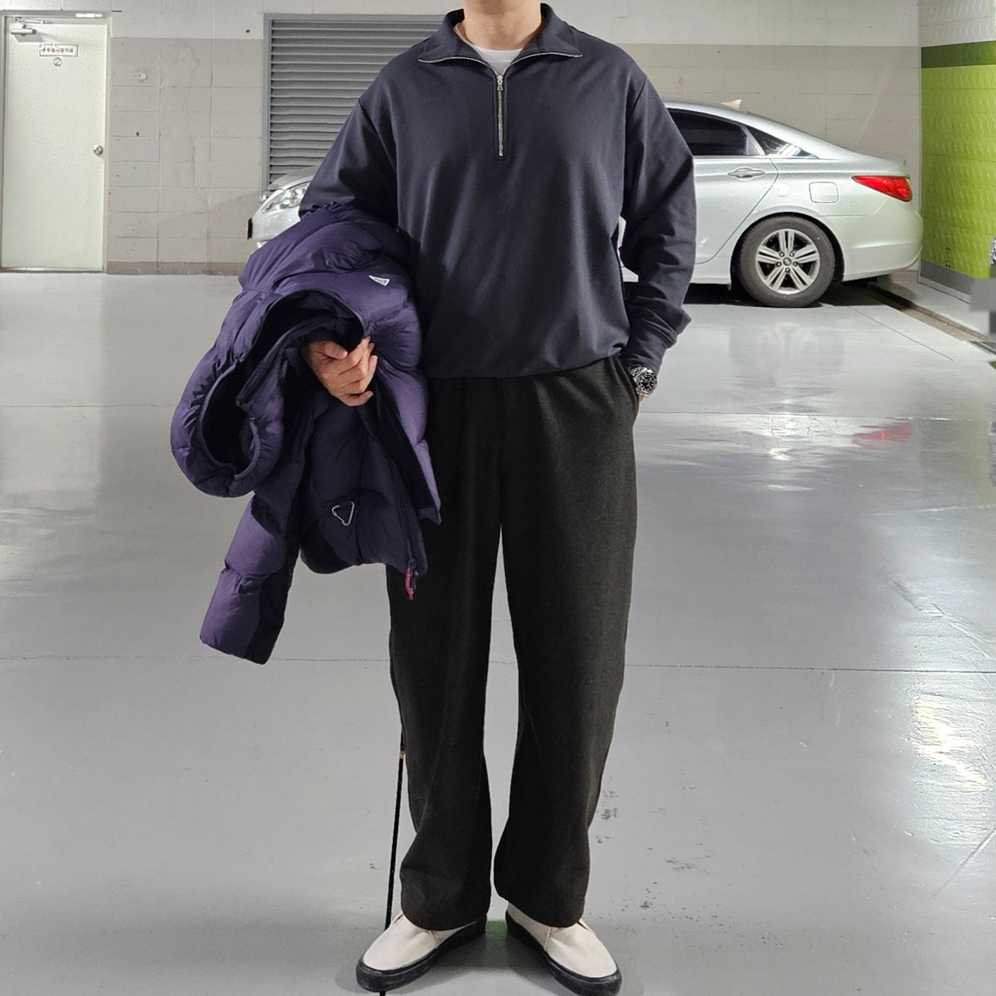 Nike ACG Therma-Fit ADV Lunar Lake Loose Hooded Jacket Dark Raisin Black - Asia, Rolex Submariner 41mm 124060 Black Oyster 착용 스타일 - 2