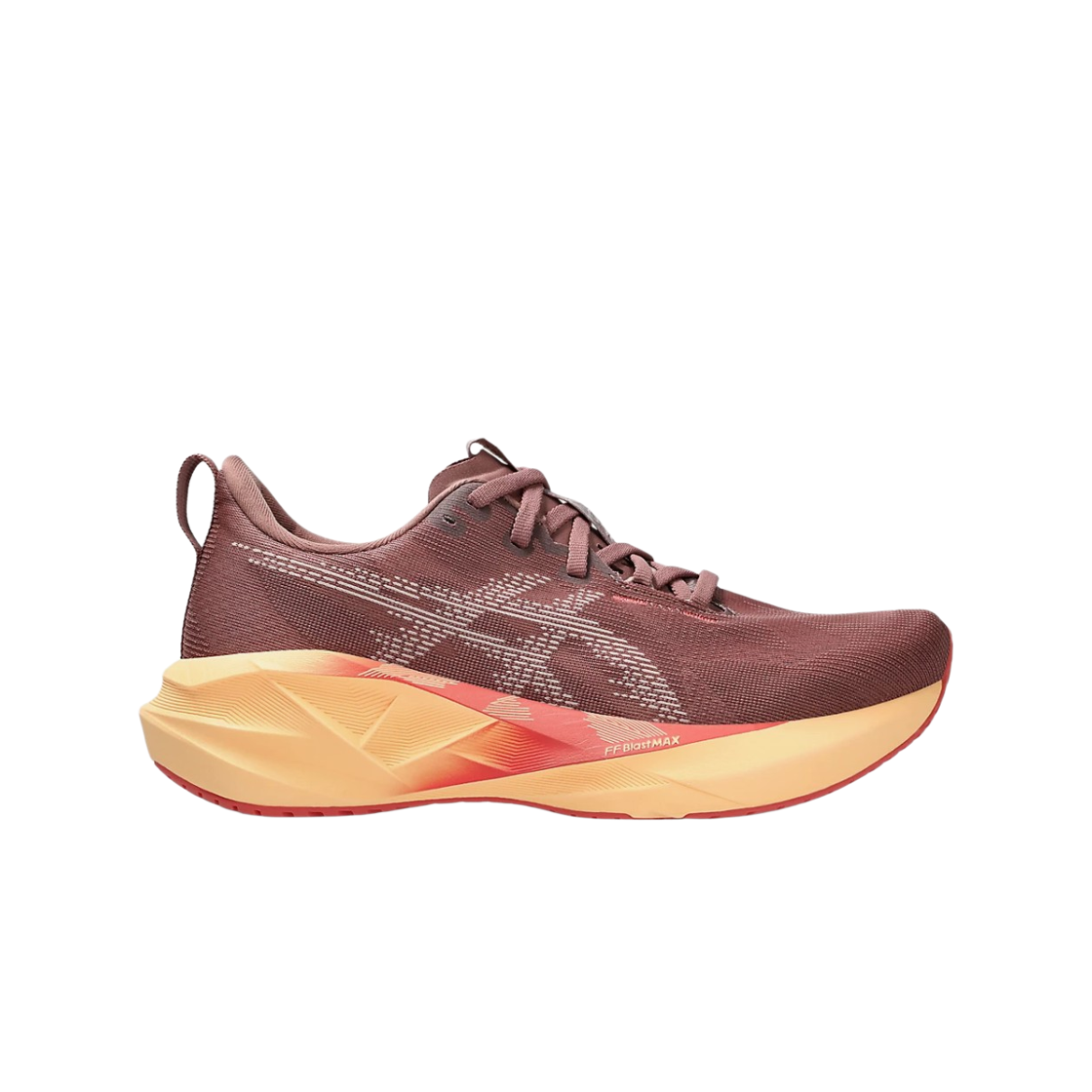 1012B765-600 (W) Asics Novablast 5 Rubble Red Fawn