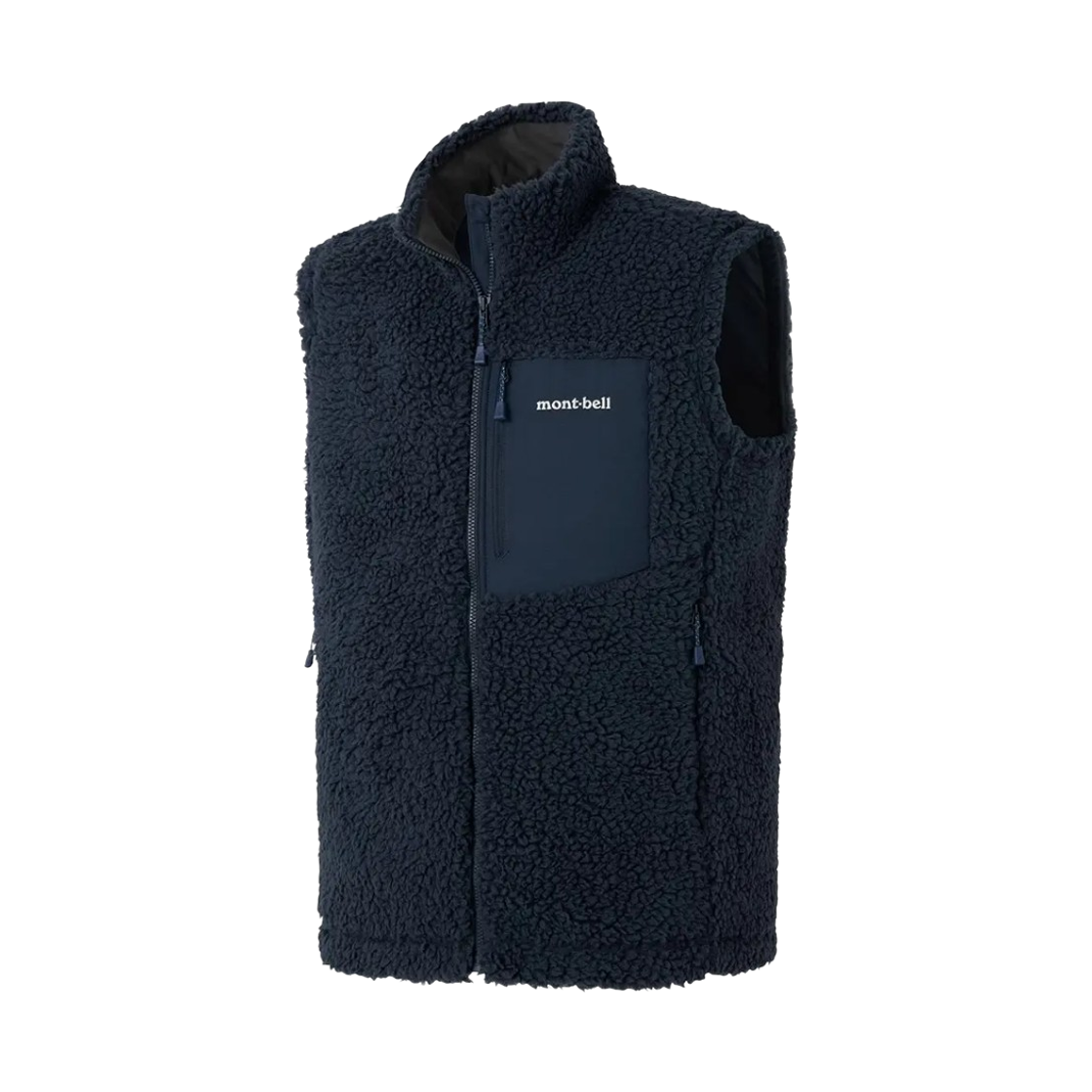 1106748 Montbell Climaplus Shearling Vest Navy